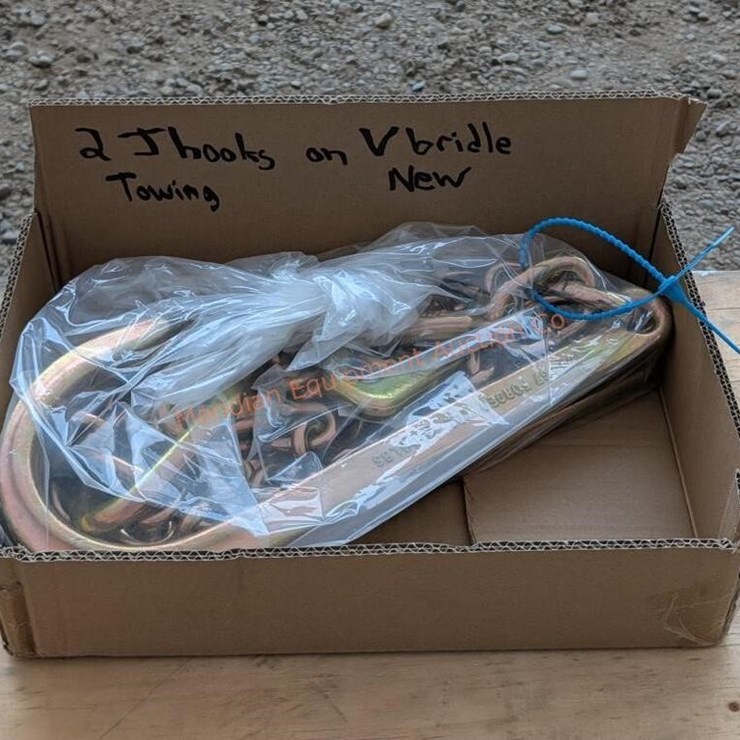 2- Towing J Hooks on V Bridle