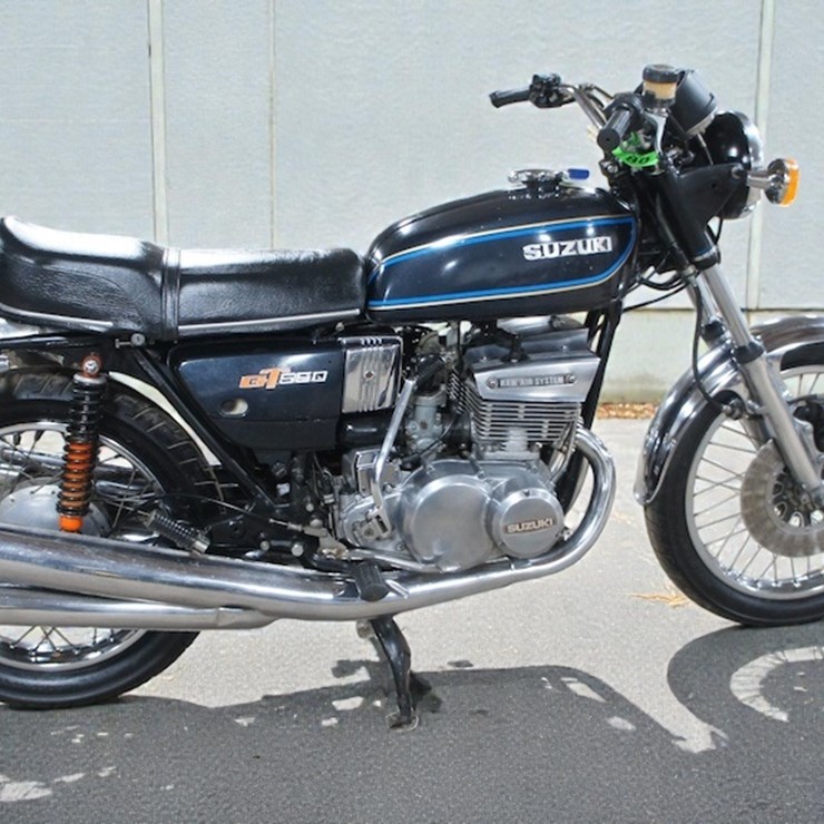1977 Suzuki GT550 Motorcycle