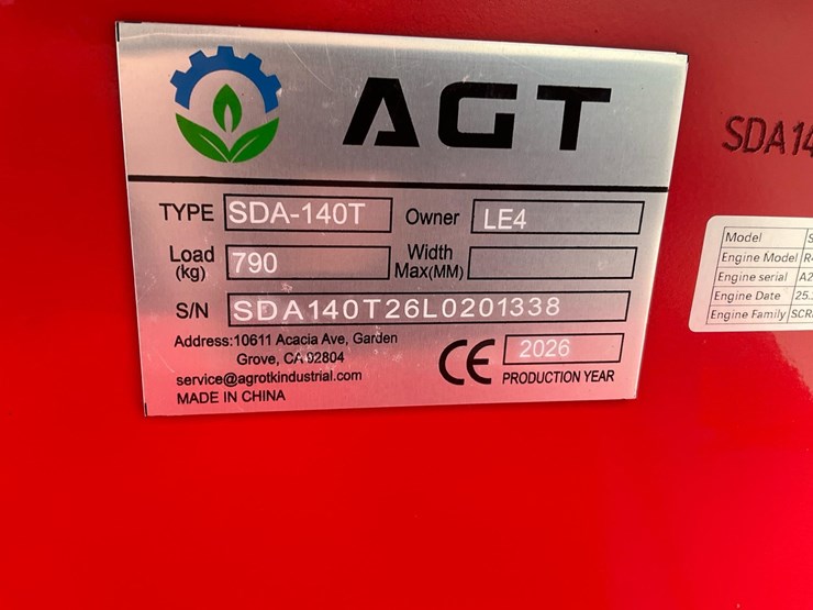 #1006-•-unused-agt-sda-140t-mini-skid-steer*---middlebury,-in-image-14