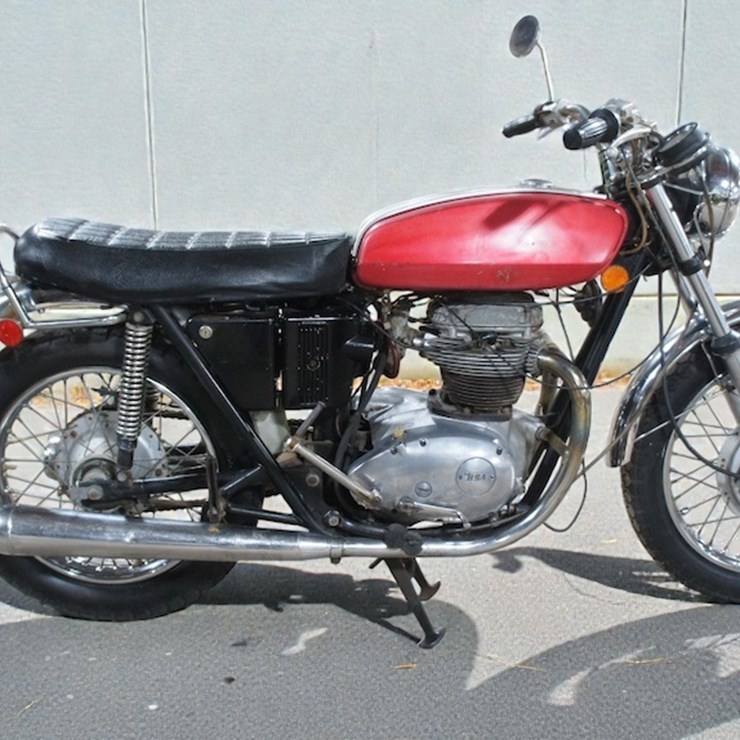 1972 BSA A65 Thunderbolt Motorcycle