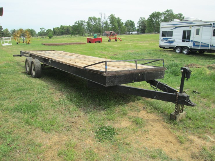 #36744-•-homemade-24'-t/a-steel-utility-trailer-image-2