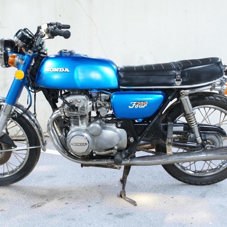 1973 Honda CB350F Motorcycle