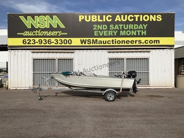 2005-ez-loader-boat-trailer-w/-14ft-boat-image-1