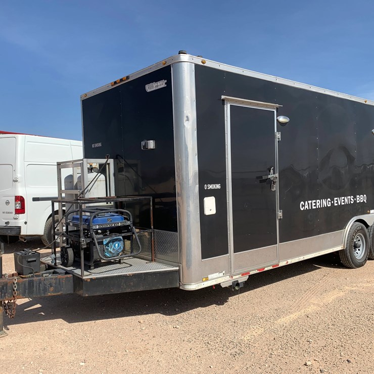2018 SOUTHERN DIMENSIONS 24’ X 100” T/A BUMPER PULL BBQ CATERING TRAILER