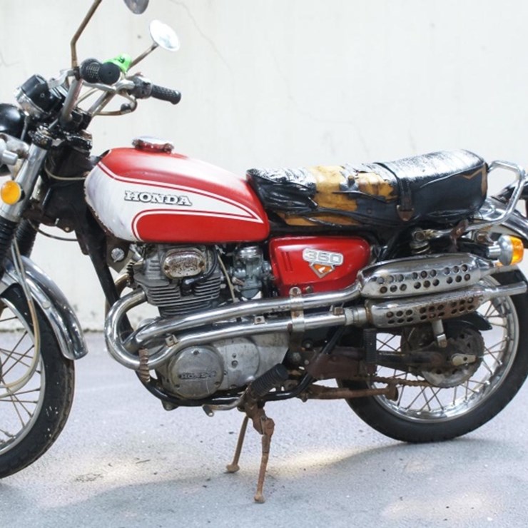 1973 Honda CL350 Motorcycle
