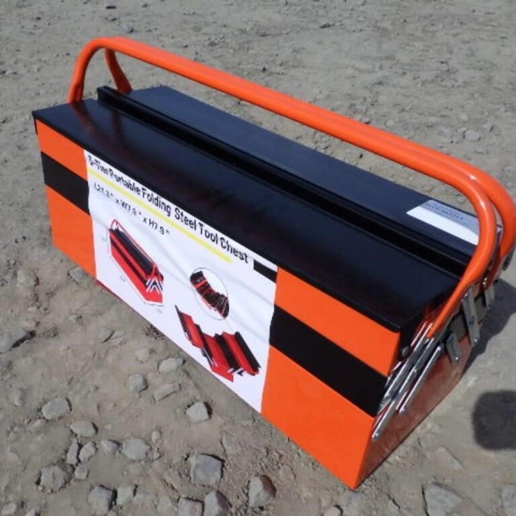 Portable Folding Steel Tool Chest