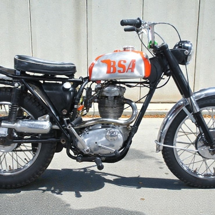 1966 BSA B44 Victor Enduro Motorcycle