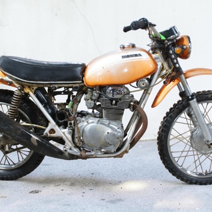 1970 Honda SL350 Motorcycle