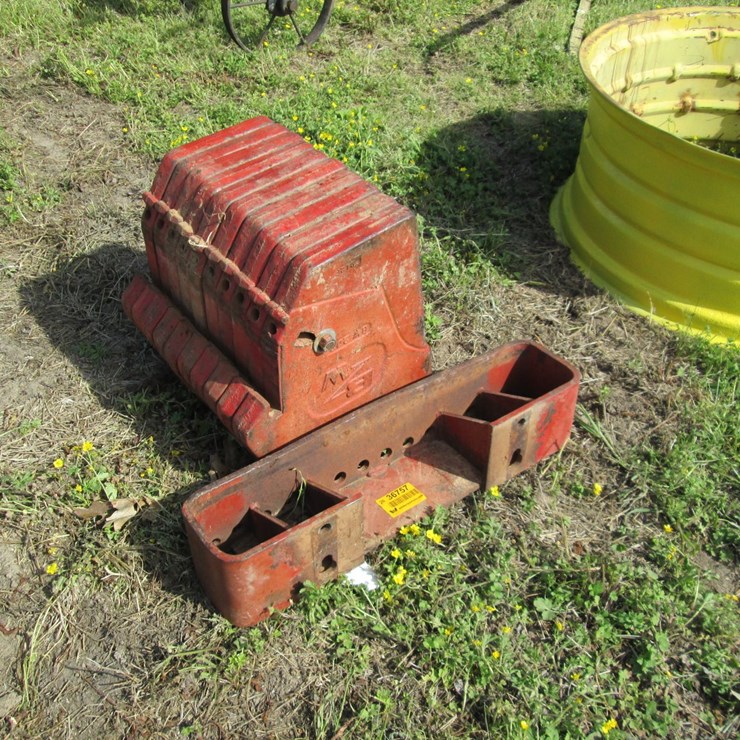 #36757 • International Front Weights w/ Bracket