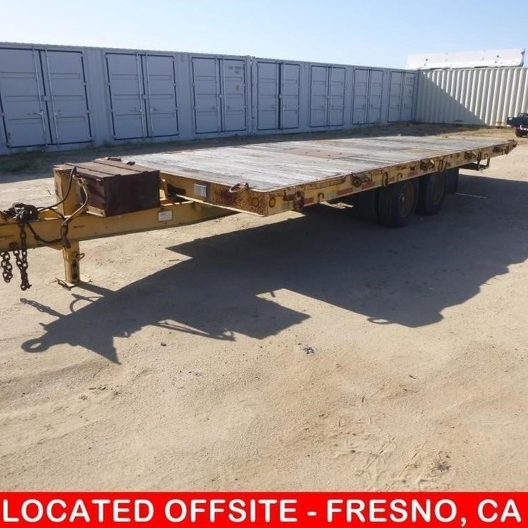 1986 Zeiman T/A Tilt Deck Trailer