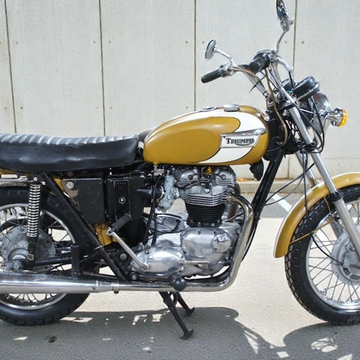 1972 Triumph T120 Bonneville Motorcycle