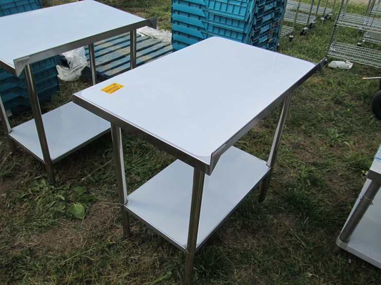 #45977-•-unused-trinty-stainless-steel-table-image-2