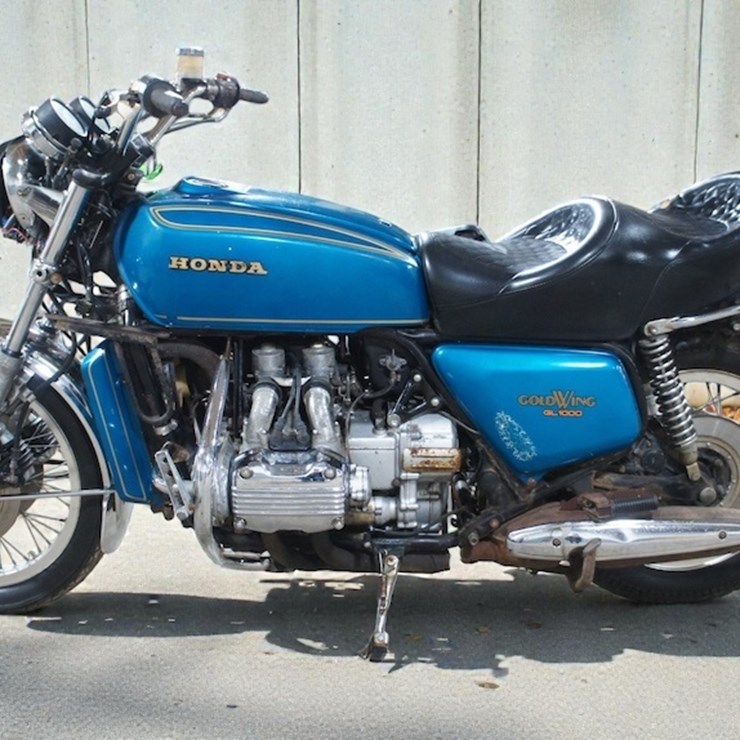 1975 Honda GL1000 Goldwing Motorcycle