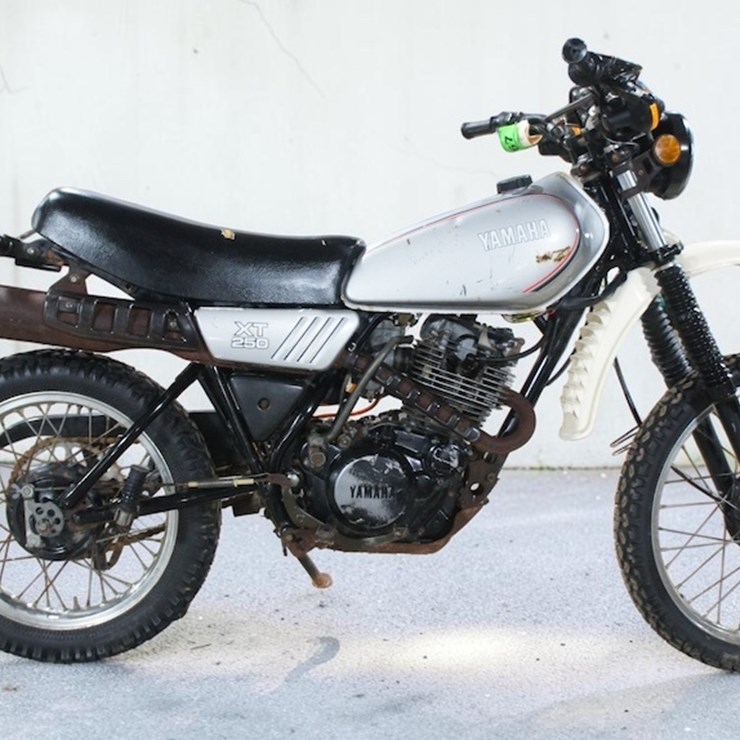 1981 Yamaha XT250 Motorcycle