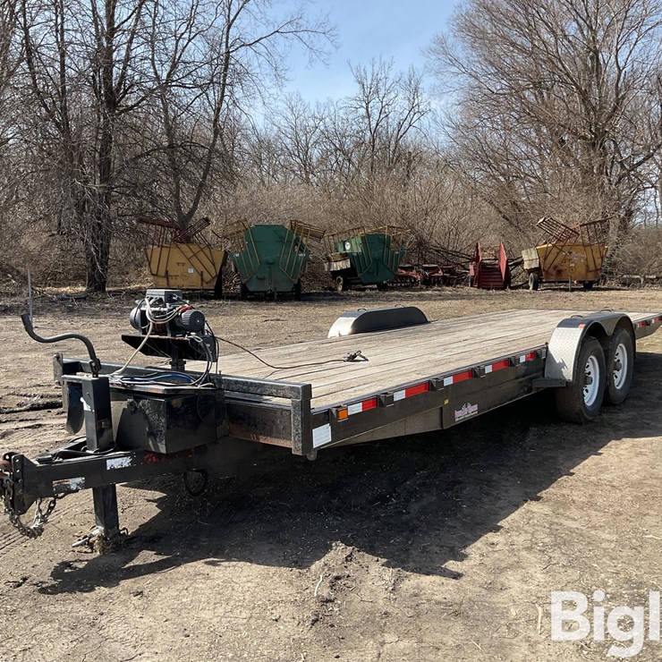 2013 Finish Line Trailers T/A Hydraulic Tilt Bed Trailer