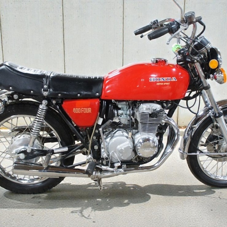 1975 Honda CB400F Super Sport Motorcycle