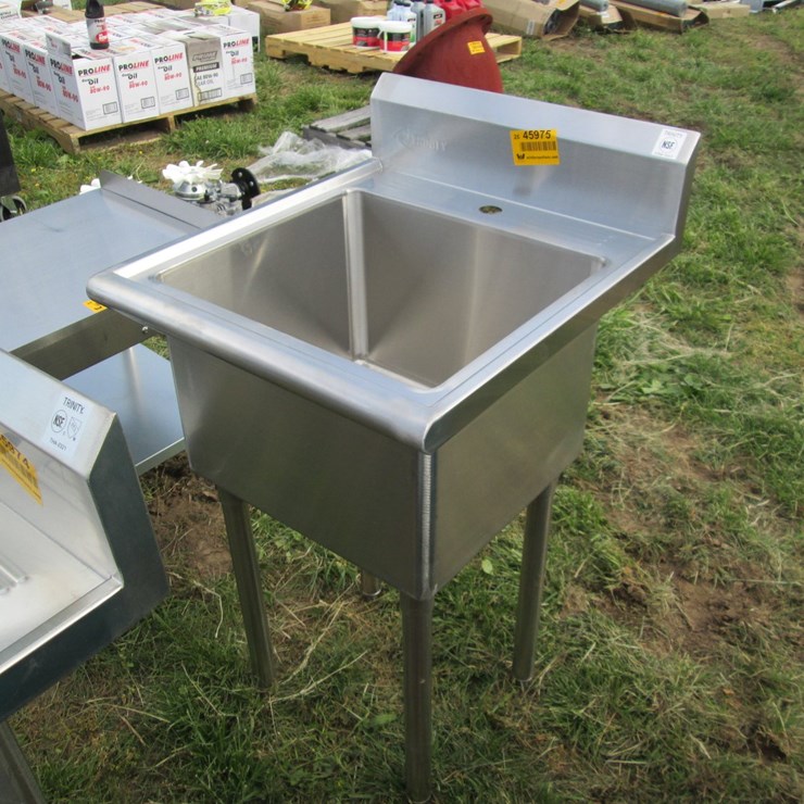 #45975 • Unused Trinty Stainless Steel Sink