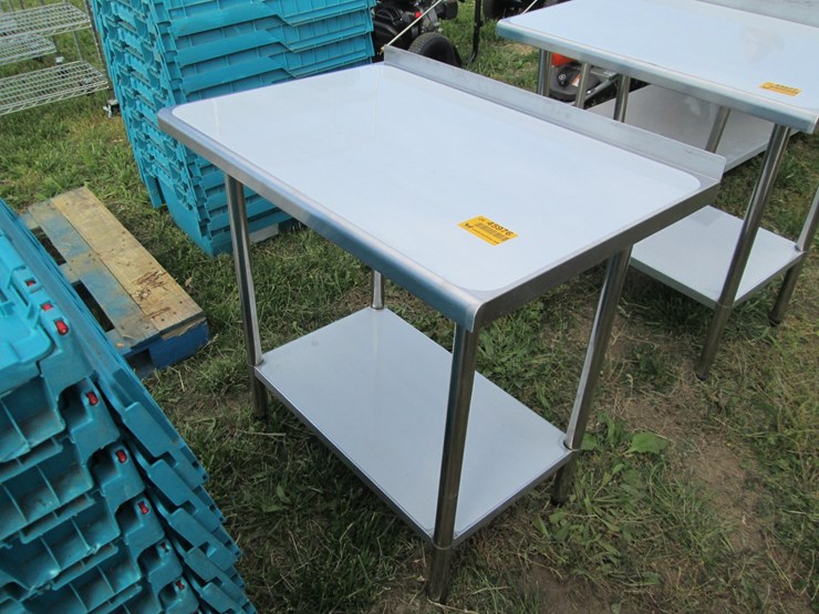 #45976-•-unused-trinty-stainless-steel-table-image-1