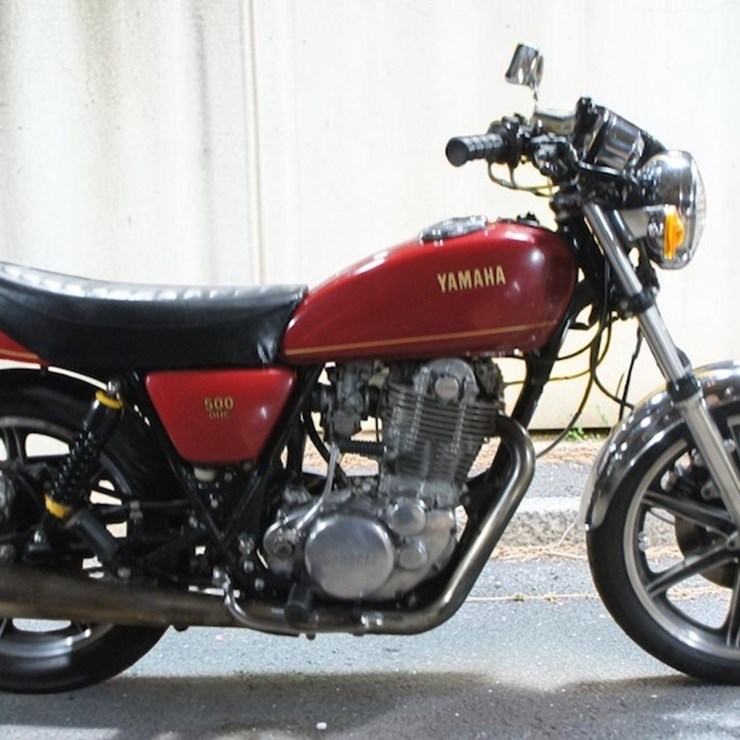 1978 Yamaha SR500 Motorcycle