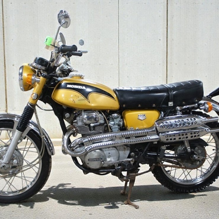 1971 Honda CL350 Motorcycle