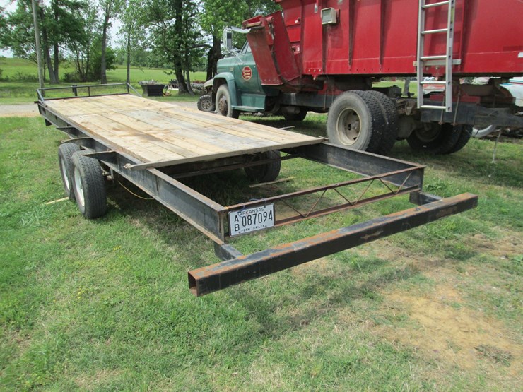 #36744-•-homemade-24'-t/a-steel-utility-trailer-image-4