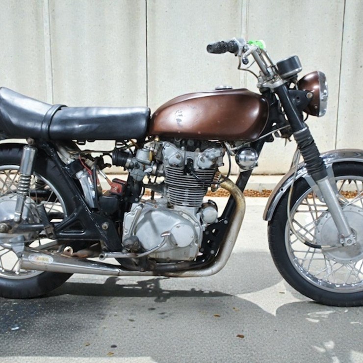 1969 Honda CL450 Motorcycle