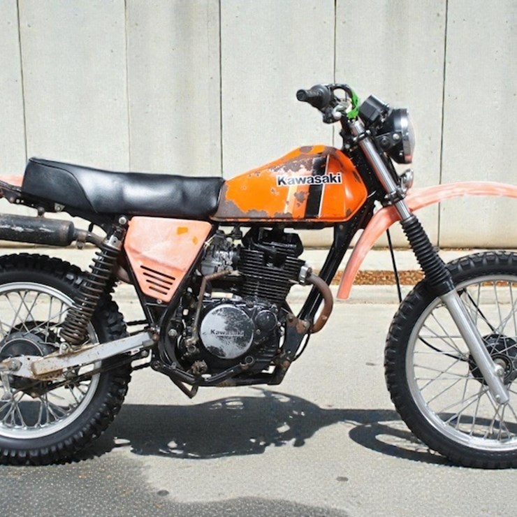 Kawasaki KL250 Motorcycle