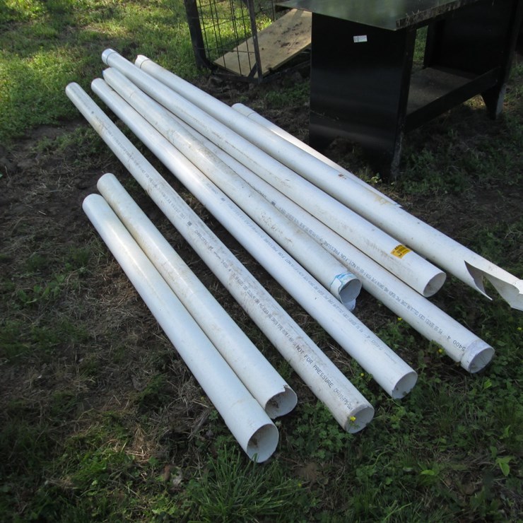 #46195 • Lot of 4" PVC Pipe