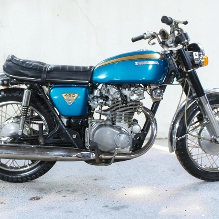 1969 Honda CB450 Motorcycle