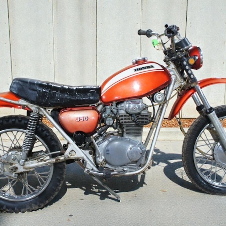 1971 Honda SL350 Motorcycle