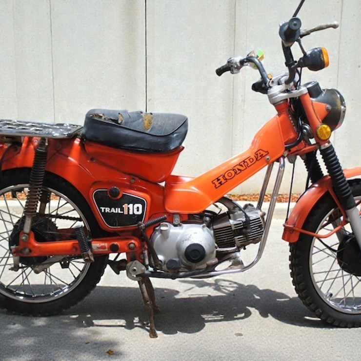 1981 Honda CT110 Motorcycle