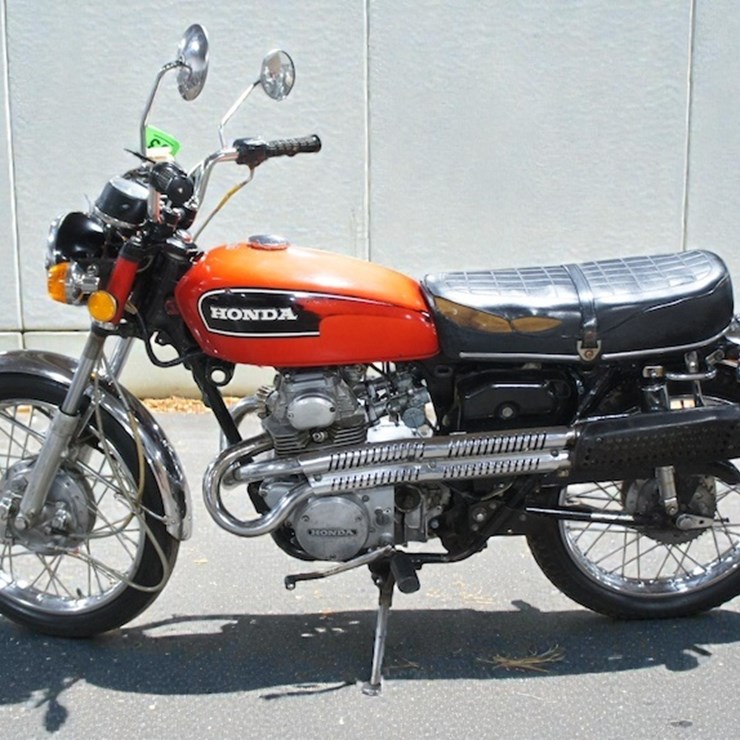 1972 Honda CB175 Motorcycle