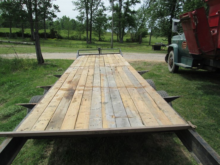 #36744-•-homemade-24'-t/a-steel-utility-trailer-image-8