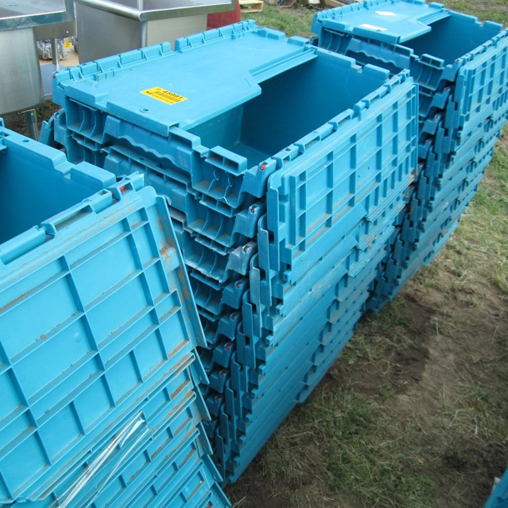 #45991 • Lot of (10) Storage Totes