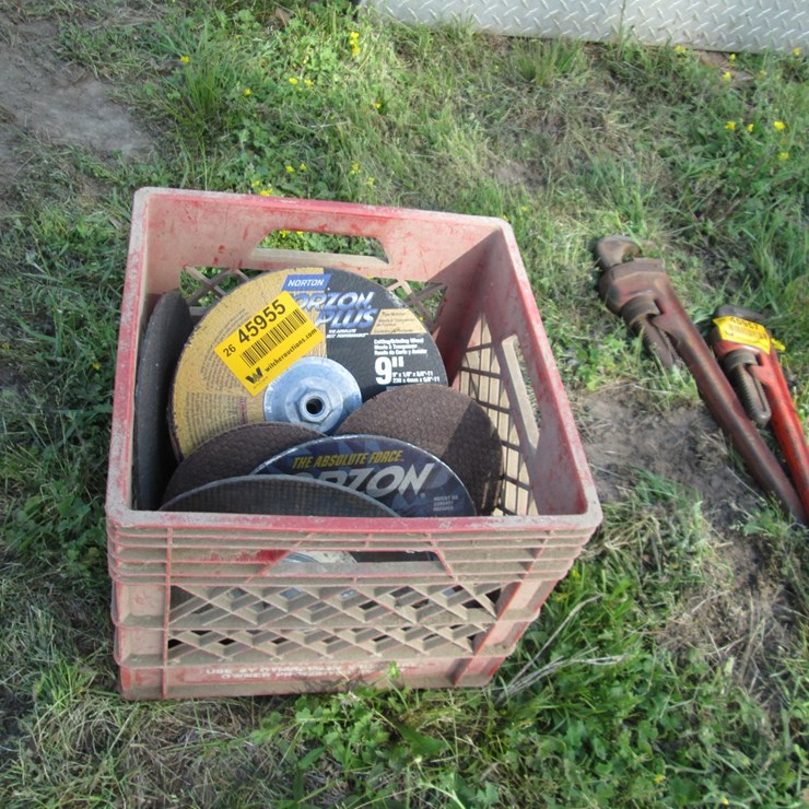 #45955 • Lot of Grinder Wheels