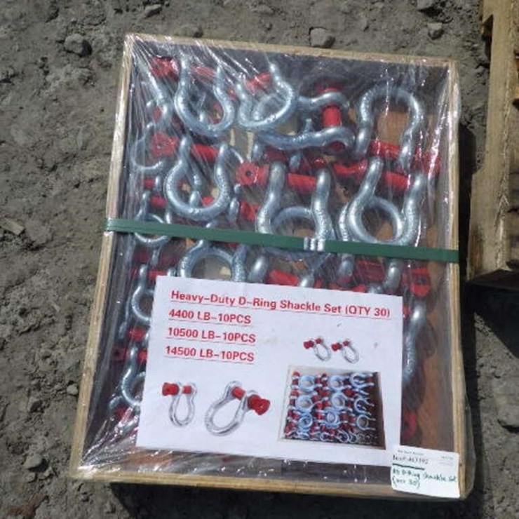 D-Ring Shackle Set HD (Qty.3)