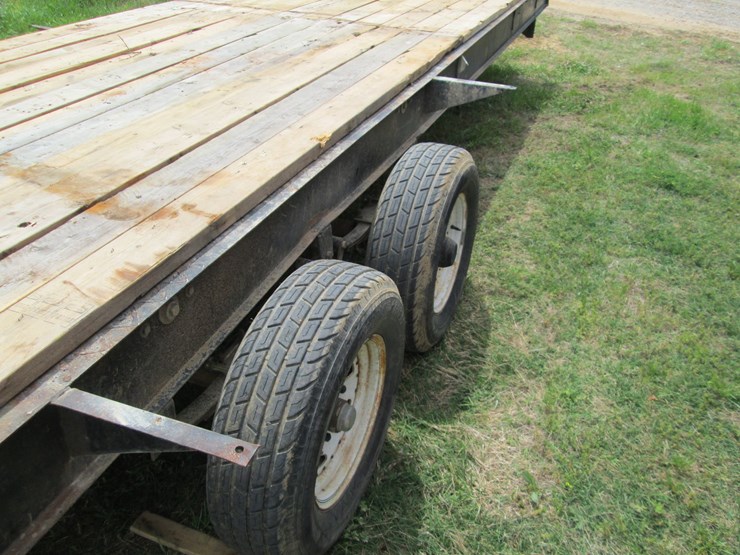 #36744-•-homemade-24'-t/a-steel-utility-trailer-image-9