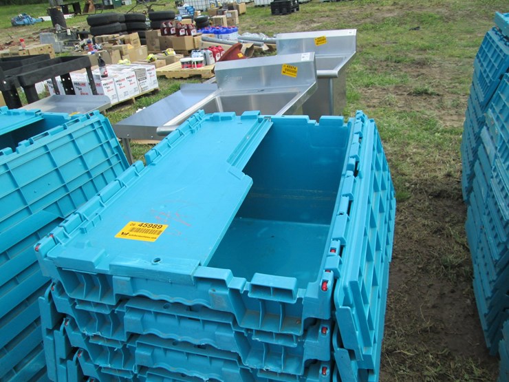 #45989-•-lot-of-(10)-storage-totes-image-2