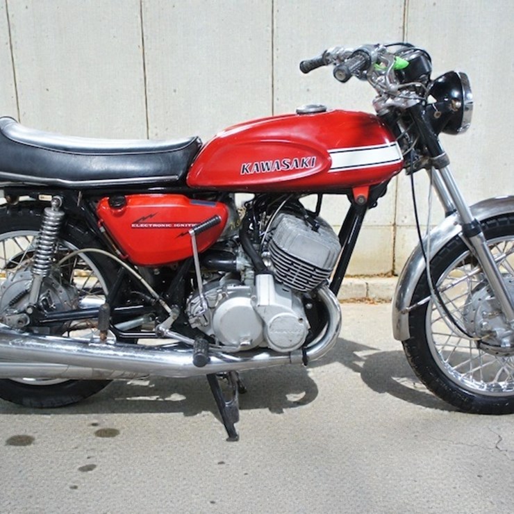 1970 Kawasaki H1 Triple Motorcycle