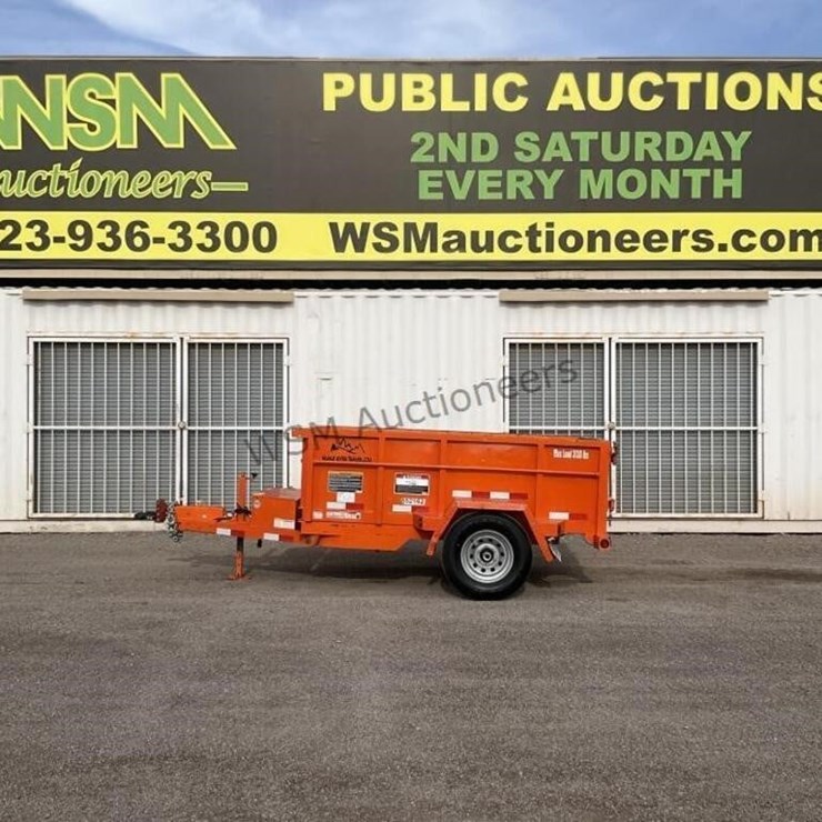 2018 Snake River DMP58-5KHD Dump Trailer