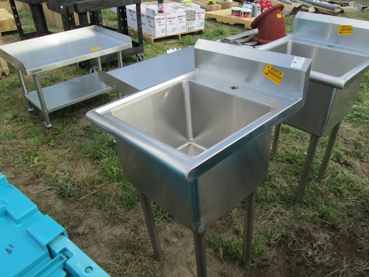 #45974-•-unused-trinty-stainless-steel-sink-image-1