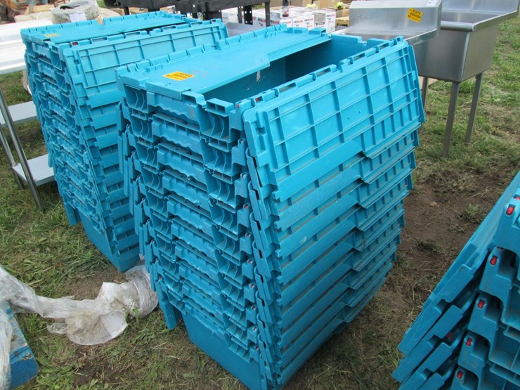 #45989-•-lot-of-(10)-storage-totes-image-1