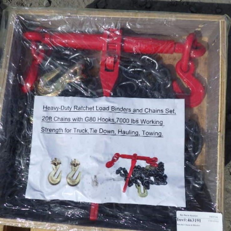 Ratchet Chain & Binders