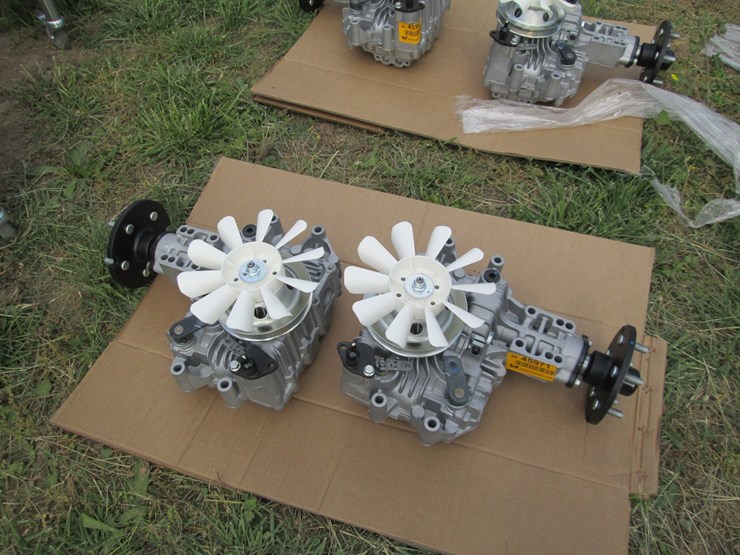 #45971-•-lot-of-(2)-unused-lawn-mower-rear-ends-image-1