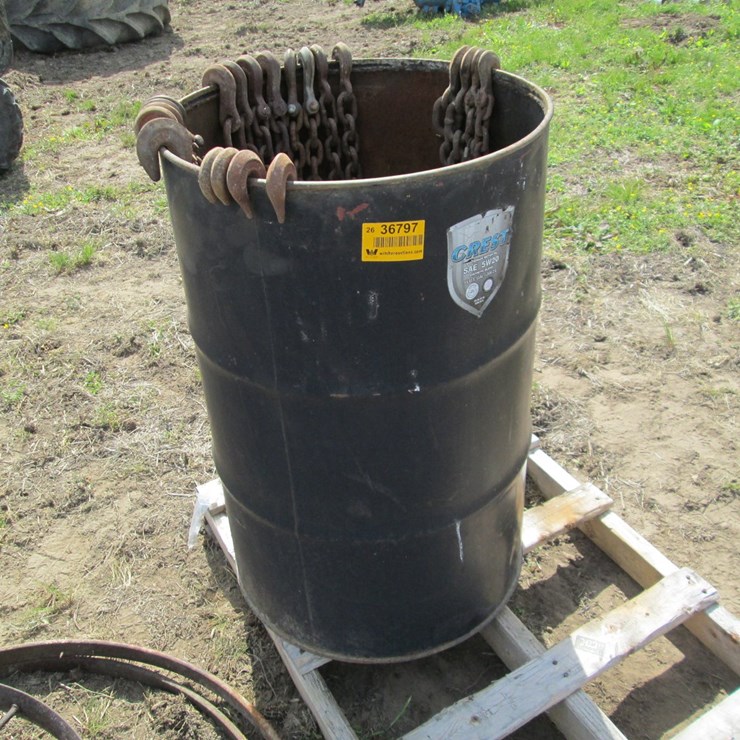 #36797 • Barrel of Chains & Binders