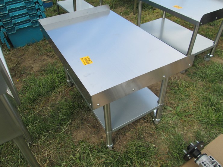 #45972-•-unused-garvee-stainless-steel-table-image-1