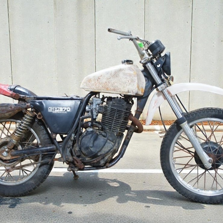 1978 Suzuki SP370 Motorcycle