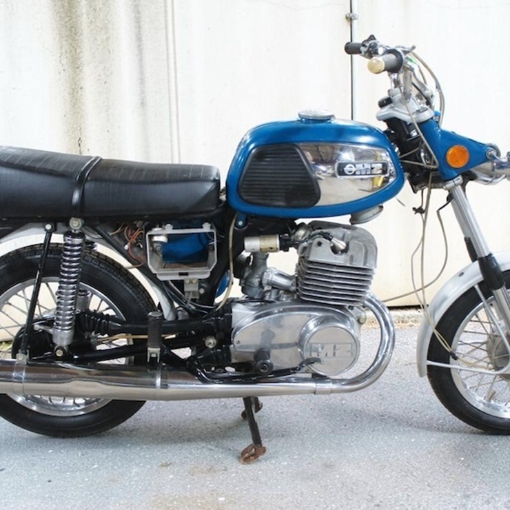 1974 MZ TS250 Motorcycle