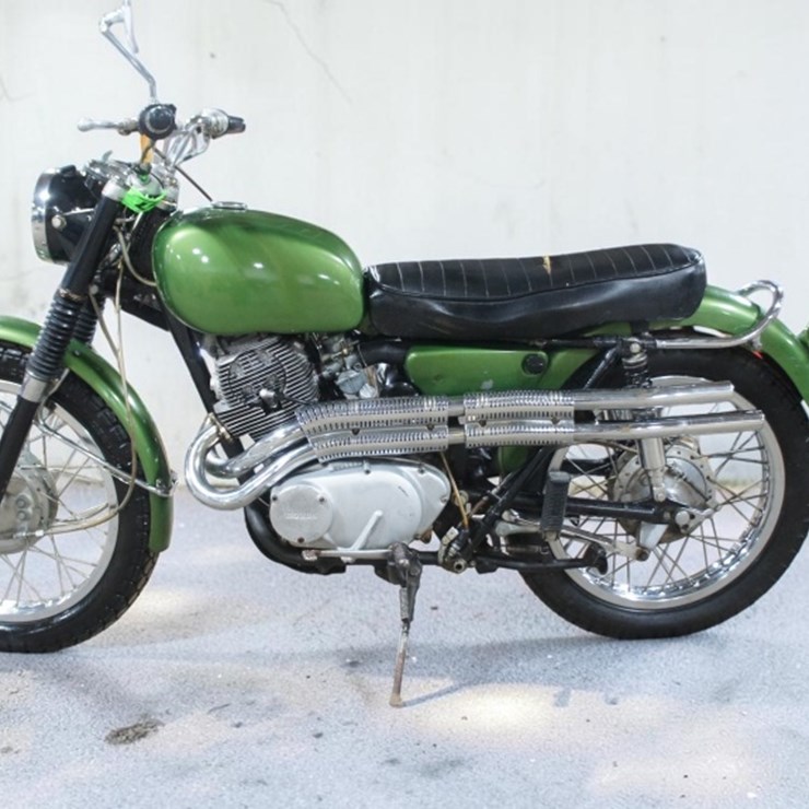 1966 Honda CL77 Motorcycle