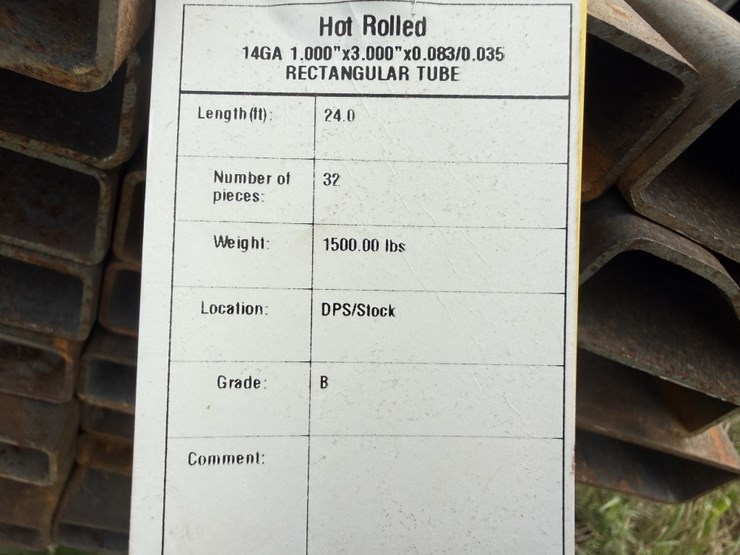 24ft-hot-rolled-14ga-1x3x.083/.035-rec-tub-32pcs-image-3